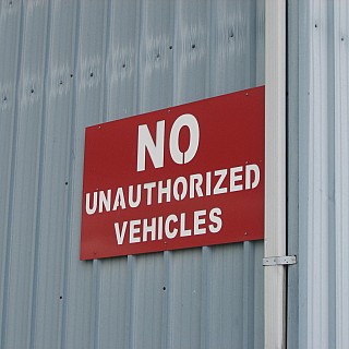 Property Traffic Signage