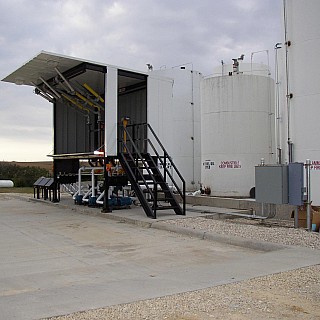 Loading Rack with Roof
