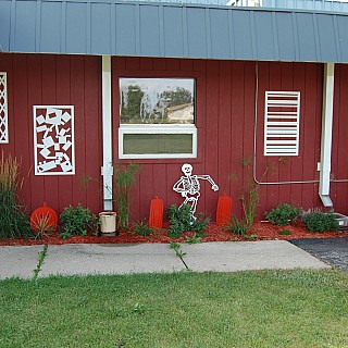 Halloween and Building decor